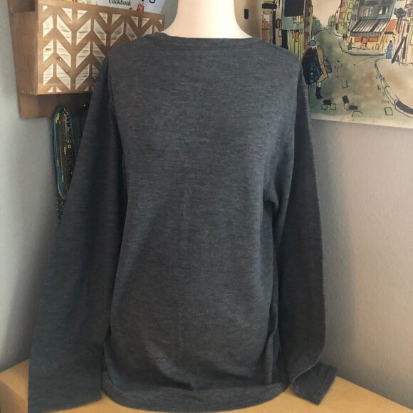 Omni Wool Base Layer Long Sleeve Top - Work Wear - Picture 5 of 5